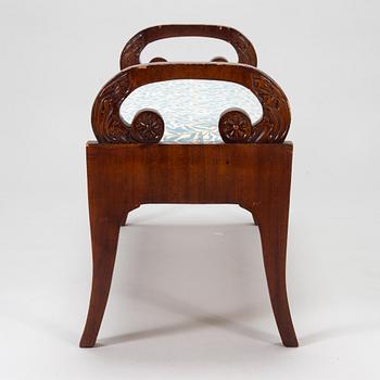 A bench from the first half of the 19th-century.
