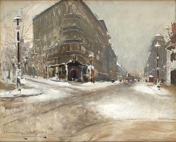 102. Arvid Johanson, Winter in Paris.