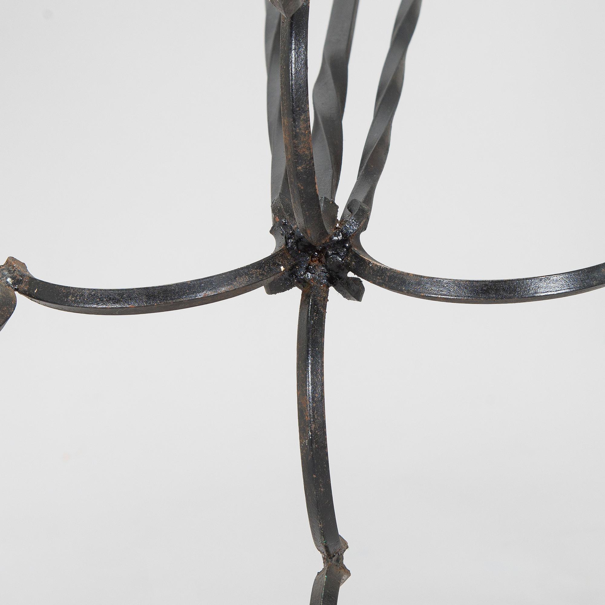A pair of floor candelabras, made to order from the 1920s.