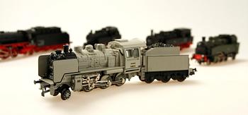 ÅNGLOK, 5 st, Fleischmann, Primex, Trix Express samt Piko, H0.