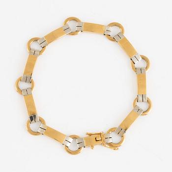 Bracelet, 18k gold, Swedish import mark.