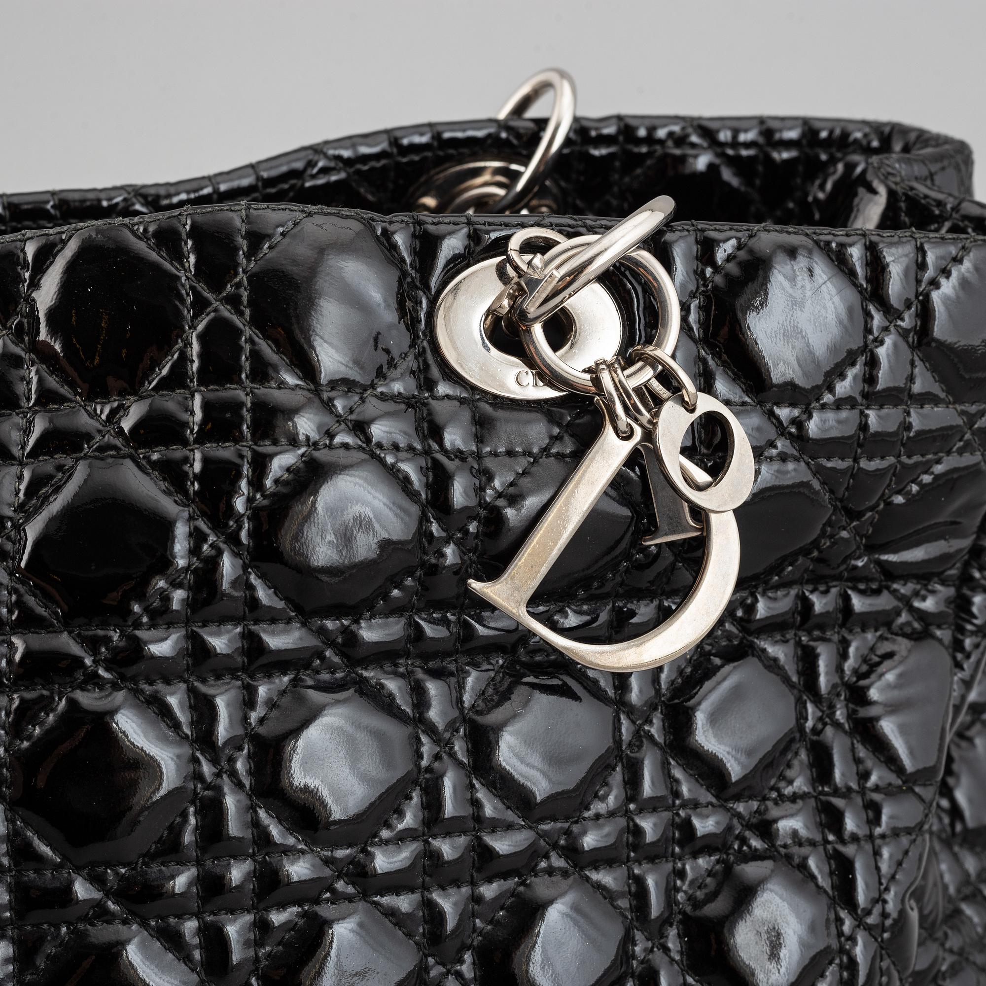 CHRISTIAN DIOR, a 'Lady Dior shopping bag'.