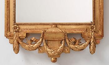 A Gustavian mirror by J. Åkerblad 1781.