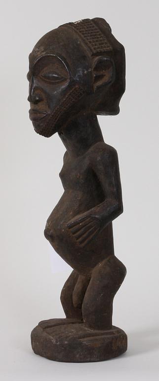SKULPTUR, trä, trol, Hemba, Kongo Kinshasa.