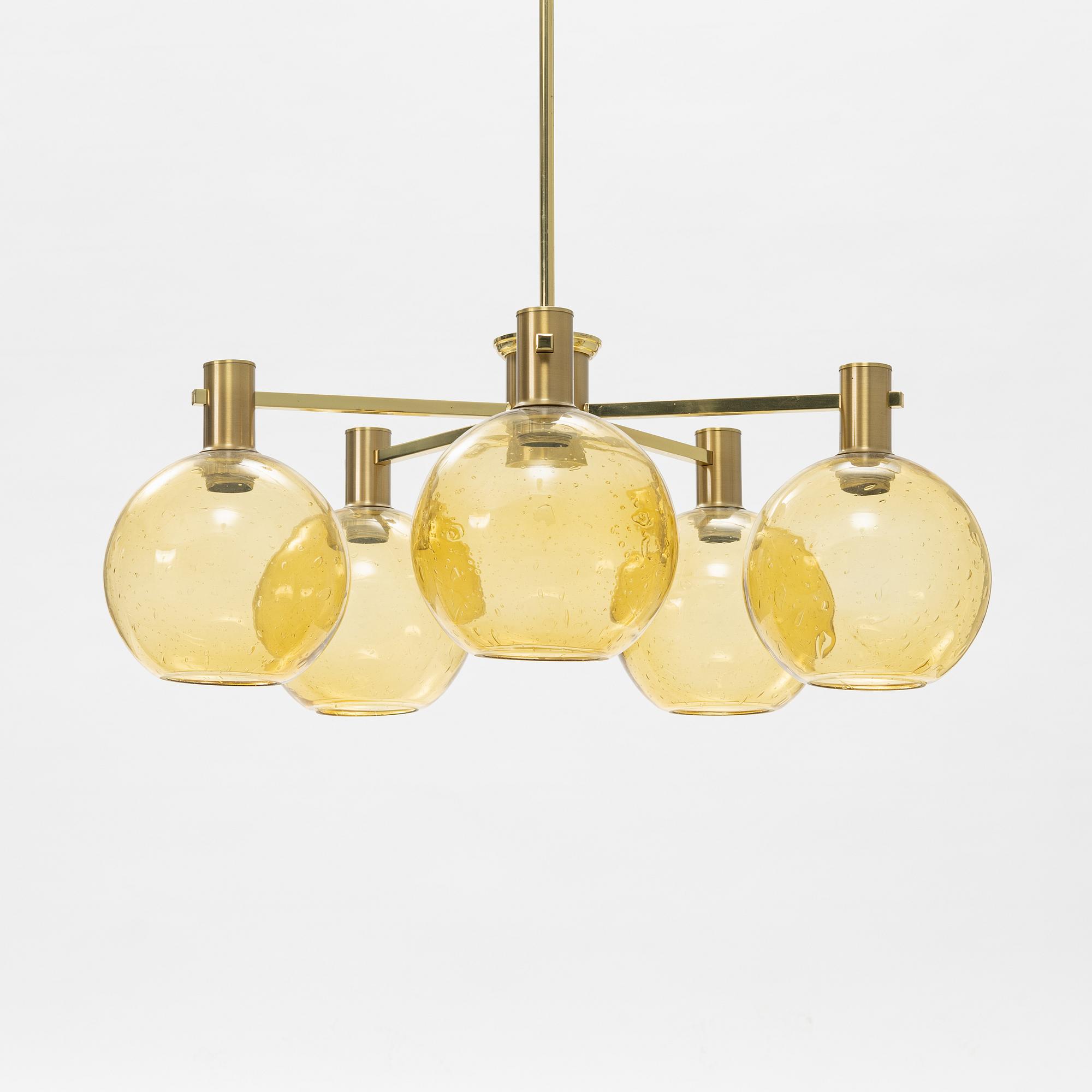 A ceiling lamp, second half of the 20th Century.