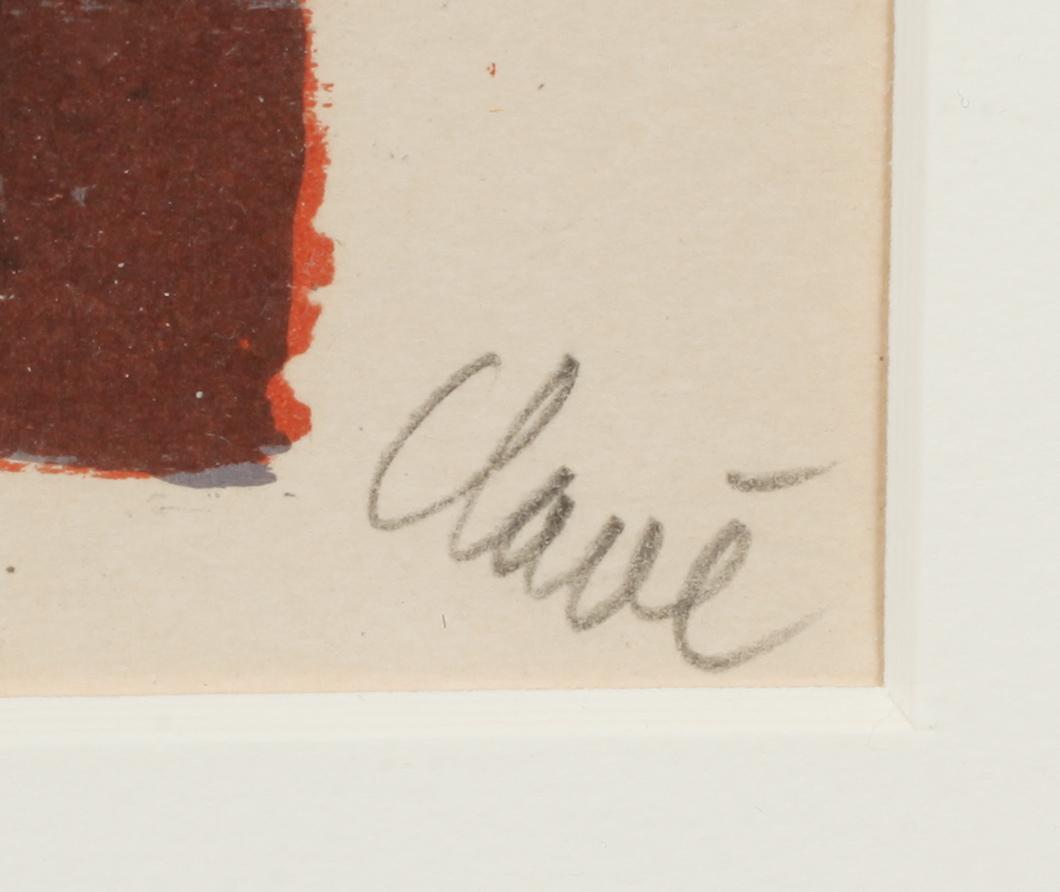 ANTONI CLAVÉ, carborundumetsning, signerad och numrerad 61 / 100.