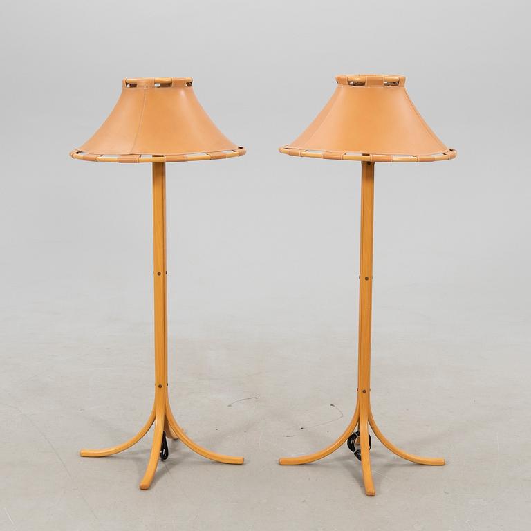 Anna Ehrner, a pair of floor lamps, "Anna" Ateljé Lyktan Århus, late 20th century.