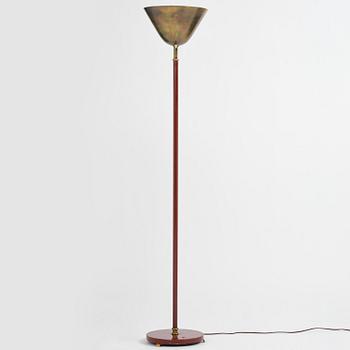 Carl-Axel Acking, golvlampa, modell "2646", Bröderna Malmströms Metallvarufabrik, Malmö, 1940-50-tal.