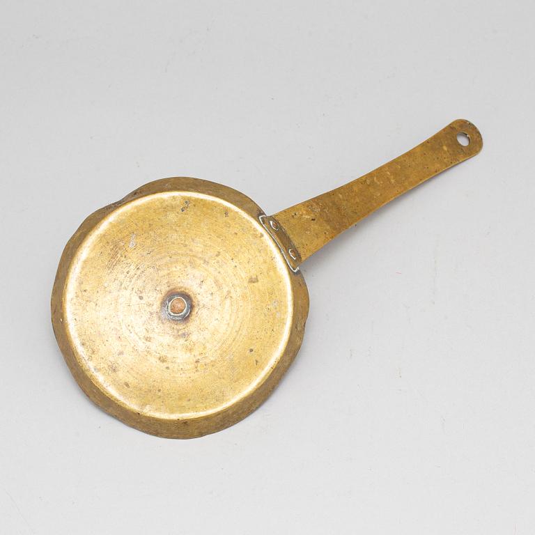 NATTLJUSSTAKE, mässing, 1700-tal.