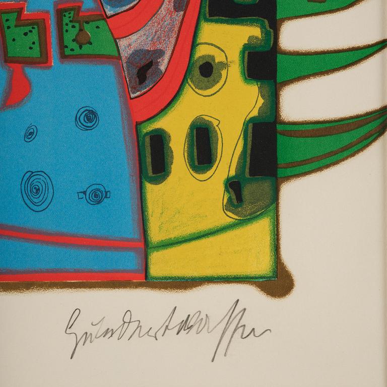 Friedensreich Hundertwasser, "The False Eyelash".