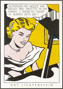 Roy Lichtenstein, "Girl at Piano".