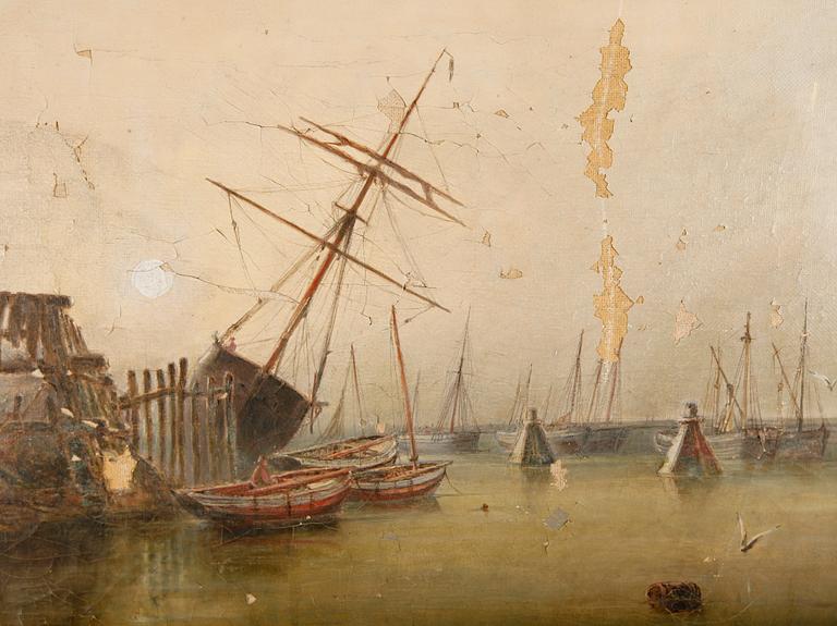 JOHN TAYLOR ALLERSTON, olja på duk, sign och dat 1884.