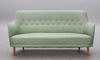 SOFFA MED FÅTÖLJ. "Samsas" design Carl Malmsten.