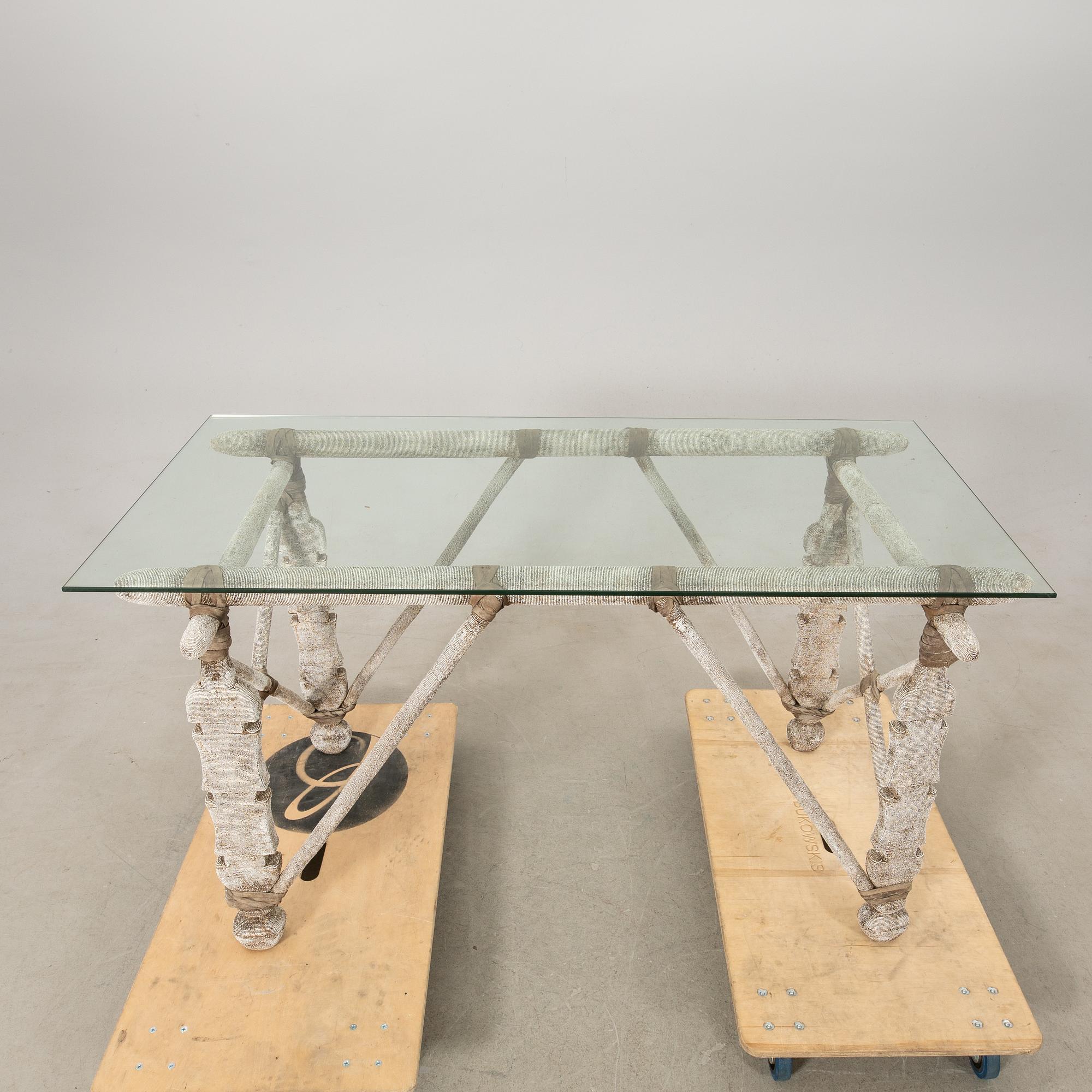 Adama Kones, table, so-called Tuareg Table, Mauritania & South Africa, mid-20th century.