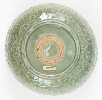 A celadon bowl, Ming dynasty (1368-1644).