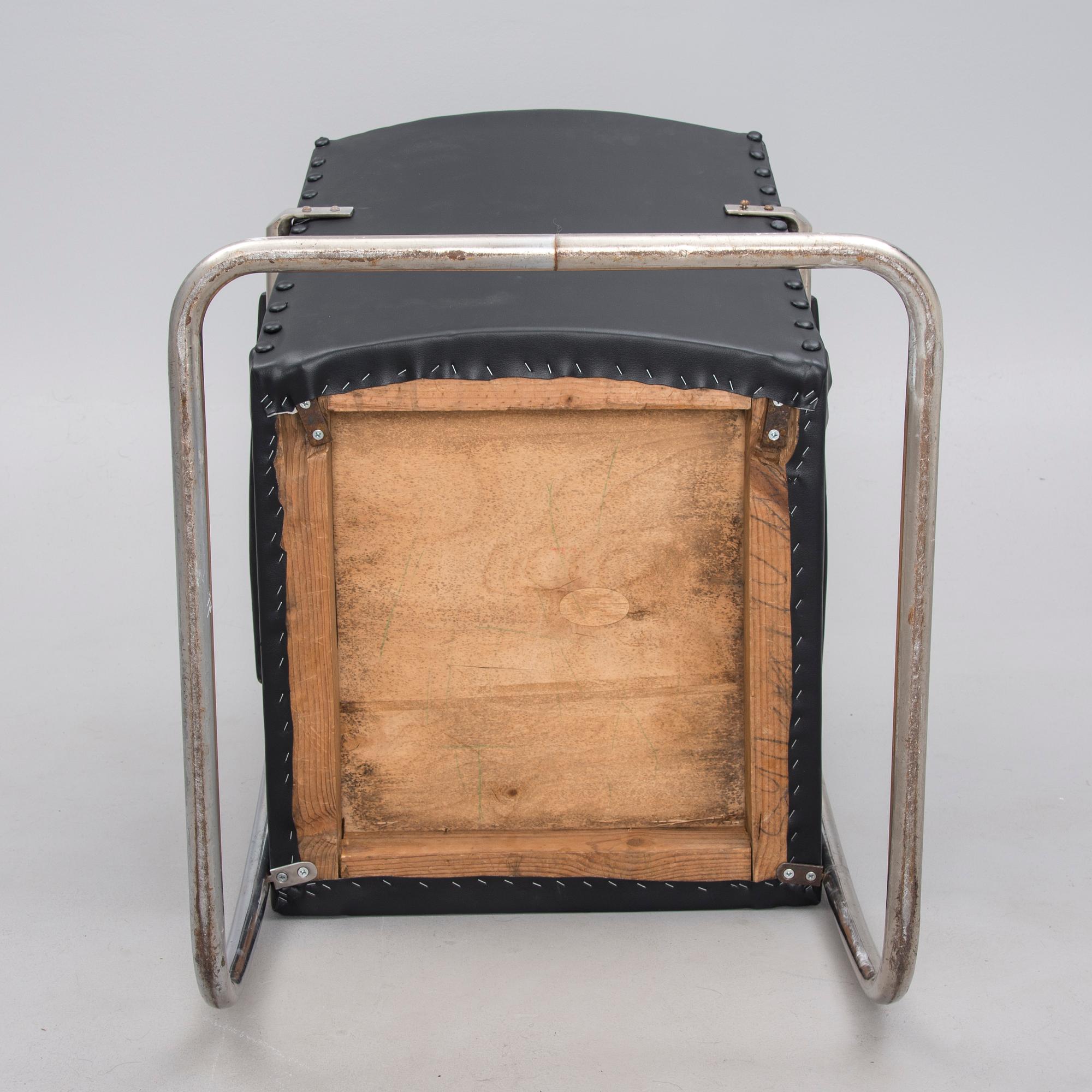 FÅTÖLJ, Pauli Blomstedt, Merivaara 1930-tal.