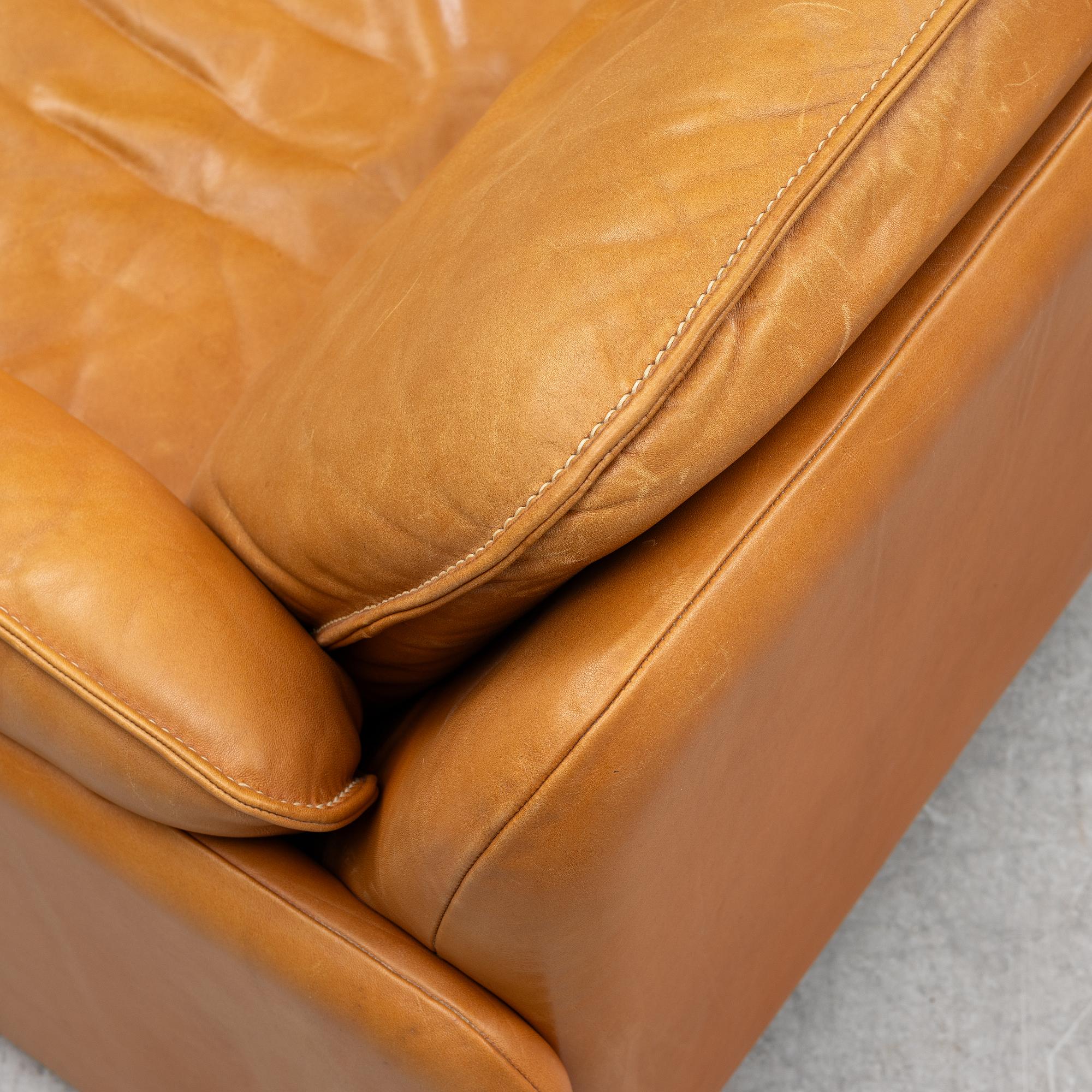 DeSede, sofa, "DS61", Switzerland, 1970s.