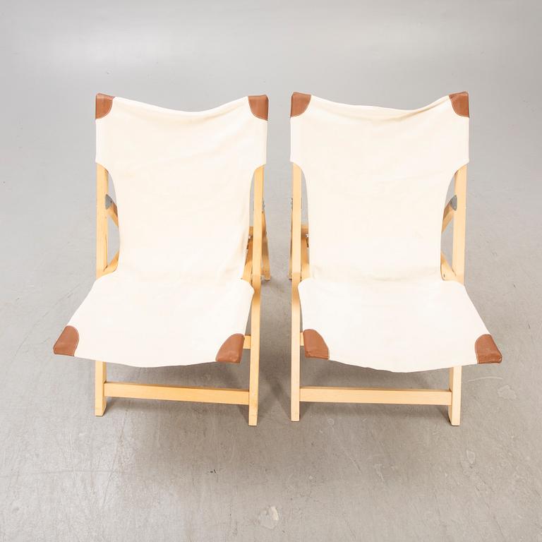 Folding chairs a pair of IKEA late 1900s / 2000s.