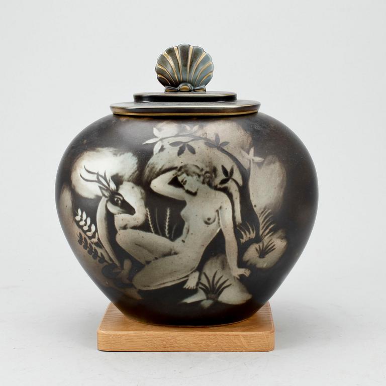 LOCKURNA, keramik, "Flambé", Gunnar Nylund, Rörstrand.