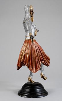 SKULPTUR, brons, troligen Art Déco, 1900-tal.