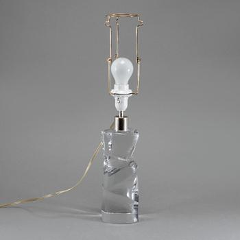 BORDSLAMPA, Olle Alberius, Orrefors, 1900-talets andra hälft.