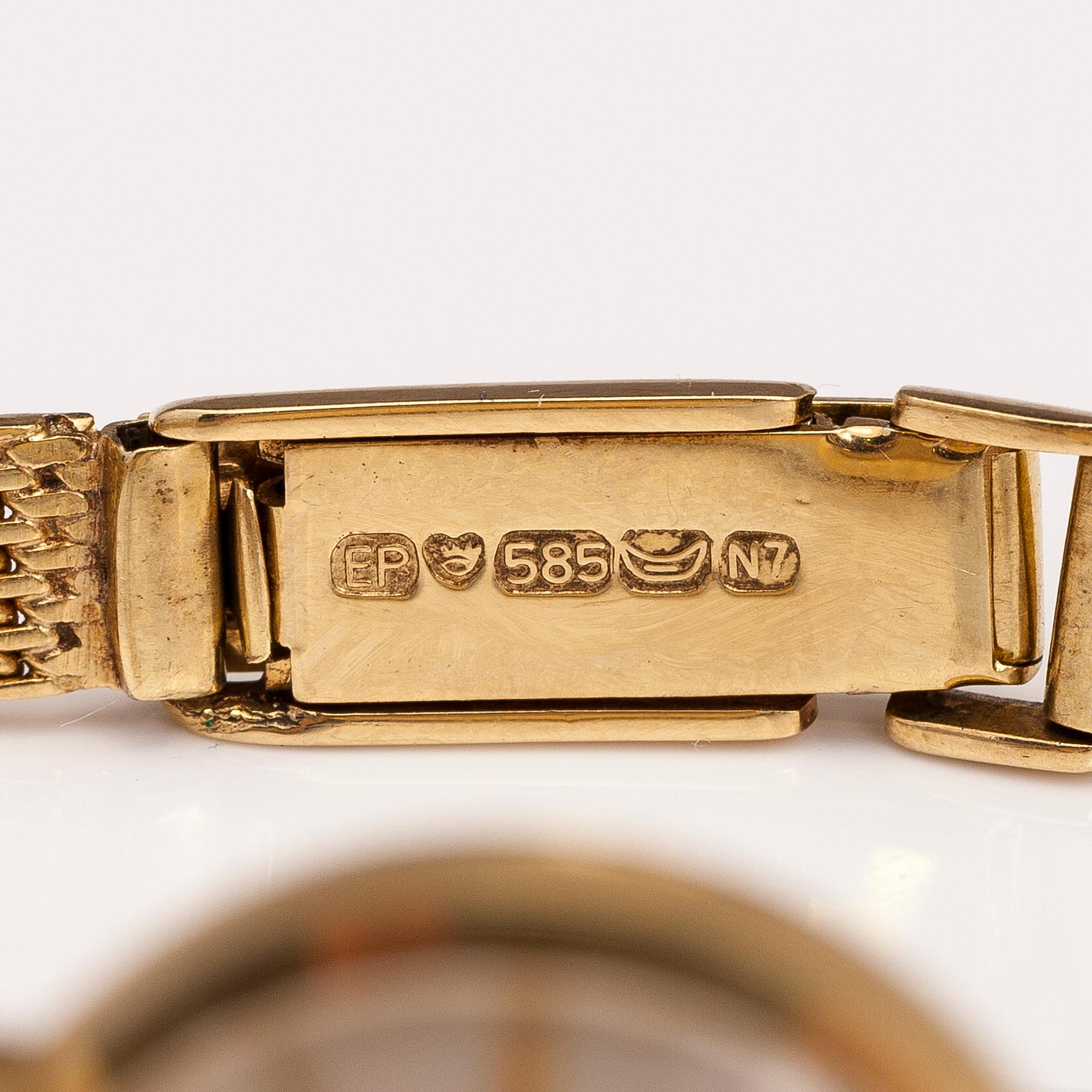 ZENITH, wrist watch, 14K and 18K gold, 21 mm.
