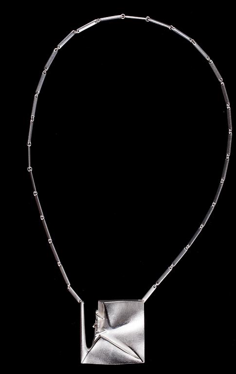 HALSSMYCKE, Cliffhanger, sterlingsilver, Björn Weckström Lapponia 2003.