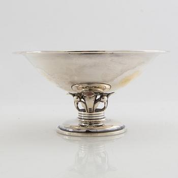Vase and bowl on foot Silver Heimbürger Denmark 1933 and 1947.