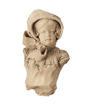 176A. Giuseppe Moretti, Girl with a bonnet.