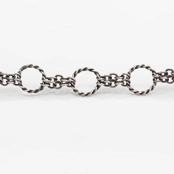 A sterling silver bracelet, model 425. Kalevala Koru, Helsinki 1972.