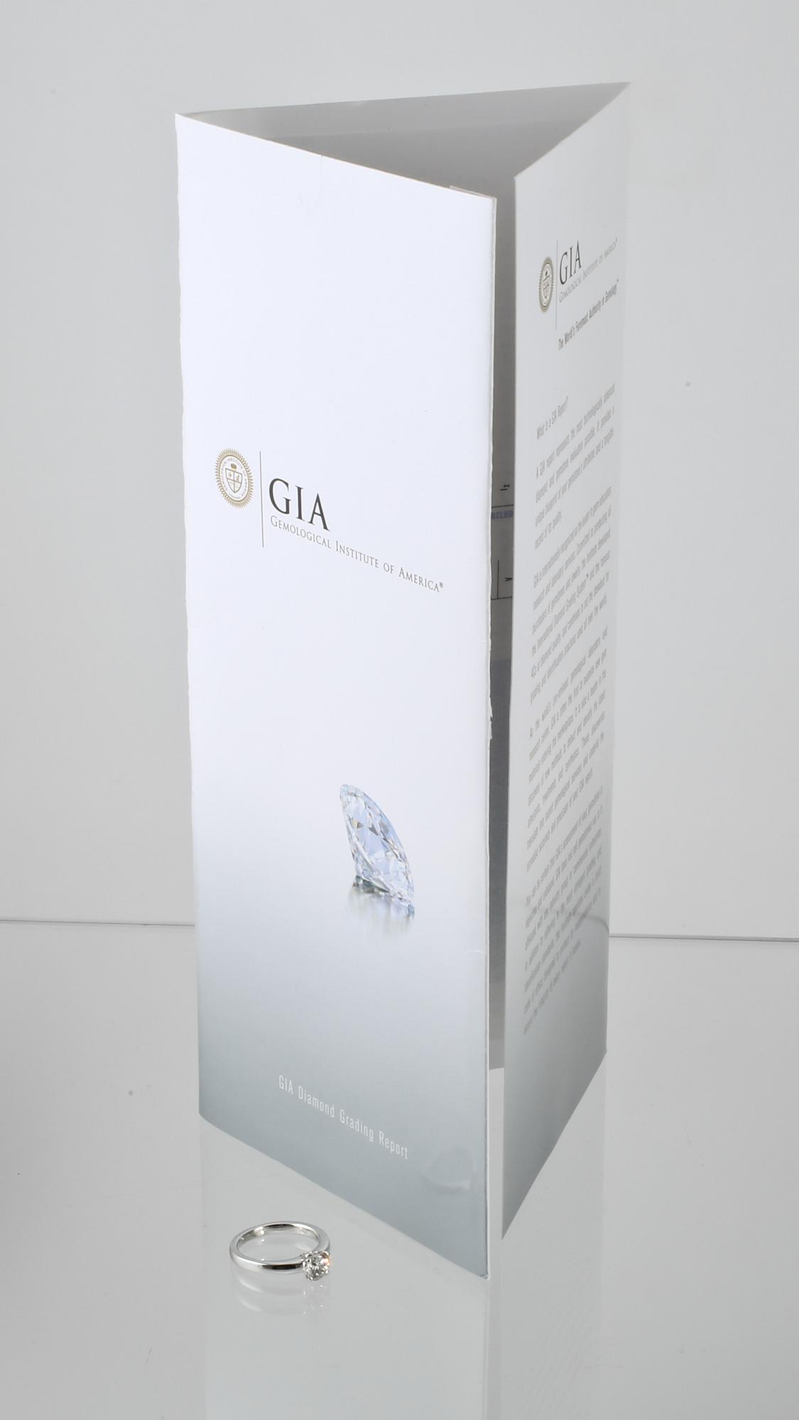 RING, 18K vitguld med briljantslipad diamant 1.02 ct. Vikt 5,0 gram.