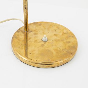 A Finnish brass table light, mid 20th Century.