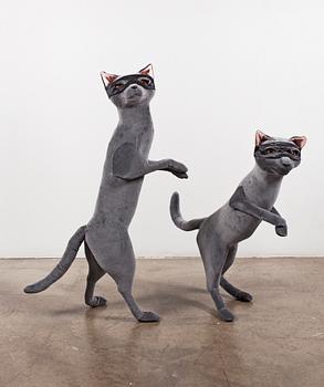 JOANN TAN, "Crazy Cats #1".