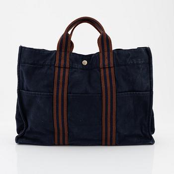 Hermès, A cotton bag "Fourre Tout".