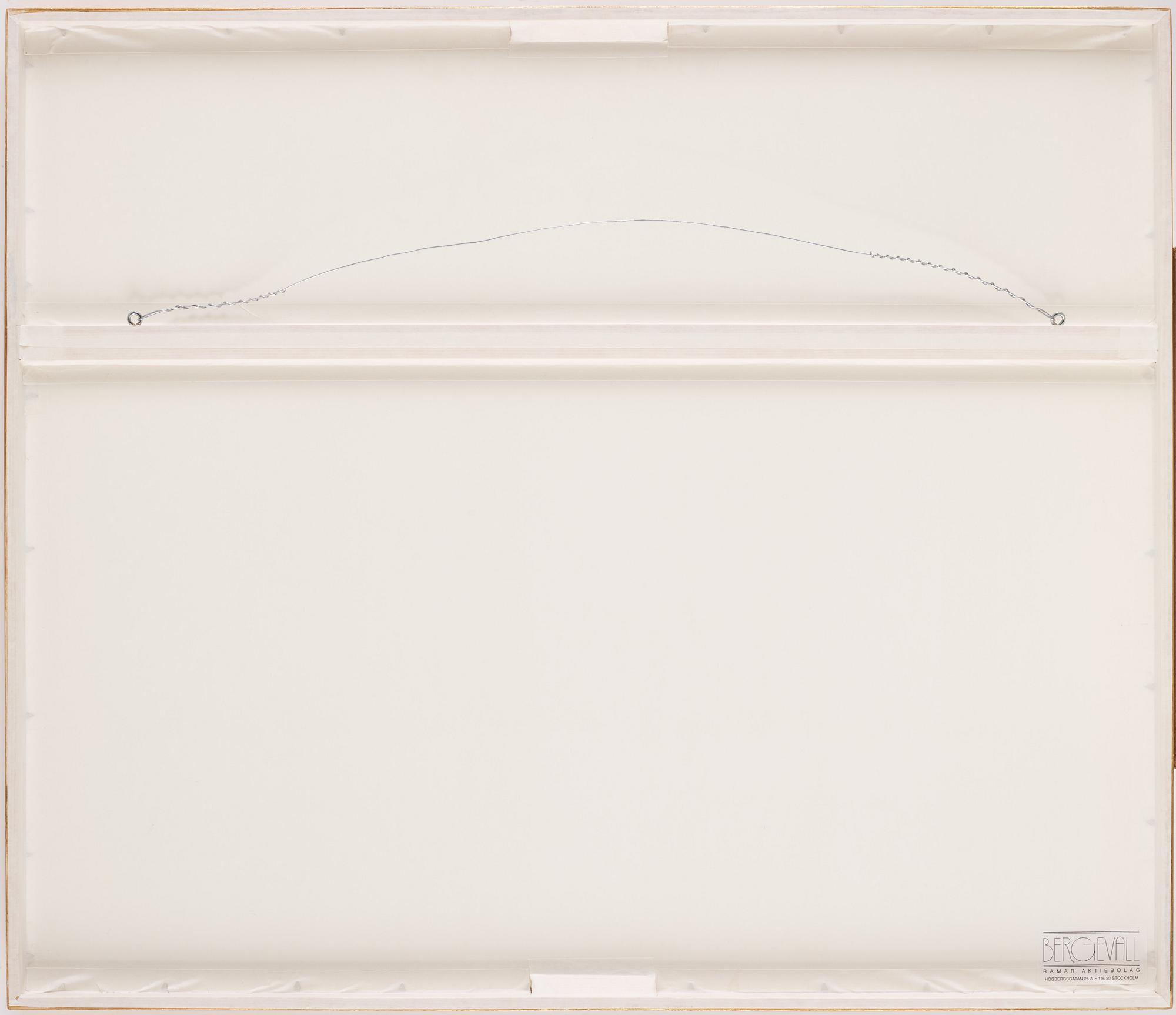 BENGT KRISTENSON, tempera and gouache, signed.