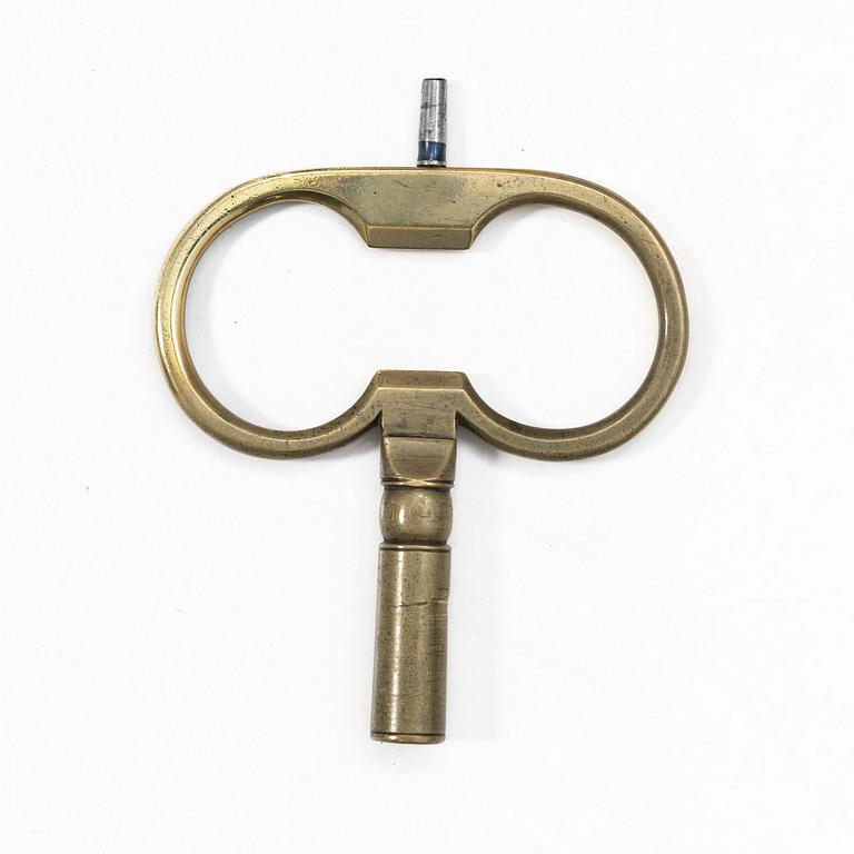 Väggpendyl, sengustaviansk, Sven Peter Hörning (1750-1808, urmakare i Stockholm, övertog Petter Ernsts urfabrik 1785).