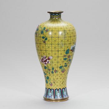 VAS, cloisonne, Kina, republik 1900-tal.
