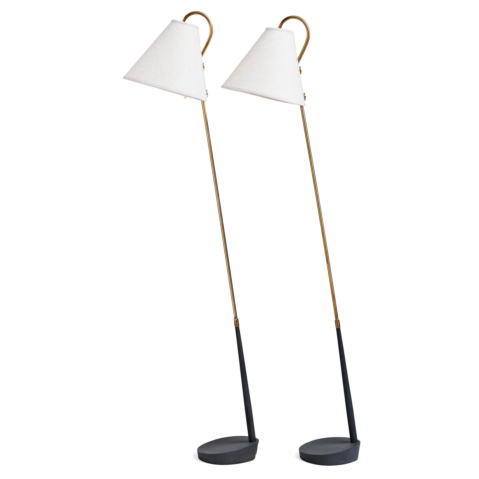 ASEA, a pair of floor lamps, Sweden 1950´s.