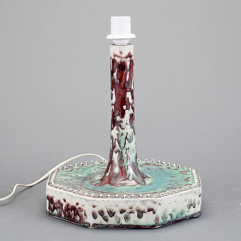 LAMPFOT, Stig Lindberg, Gustavsberg studio, 1967.