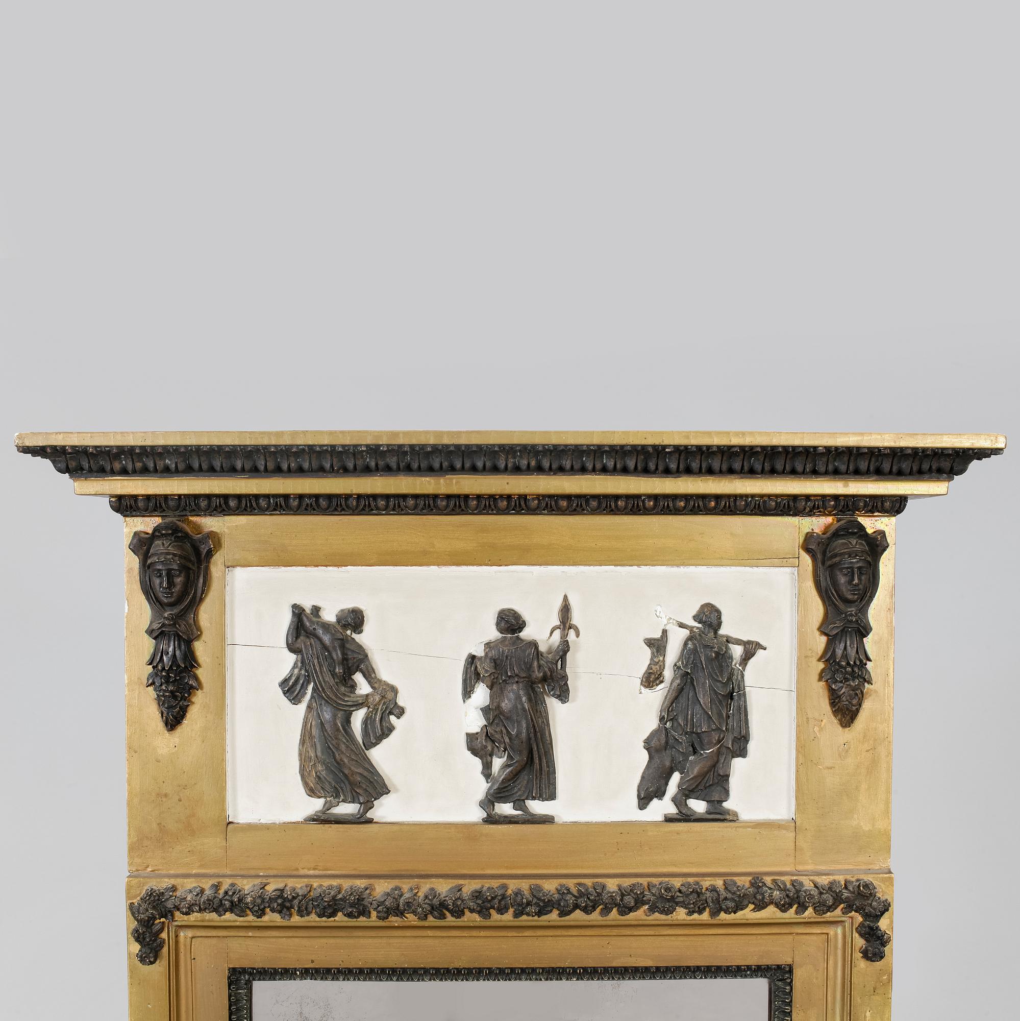 SPEGEL, sengustaviansk, 1800-talets början.