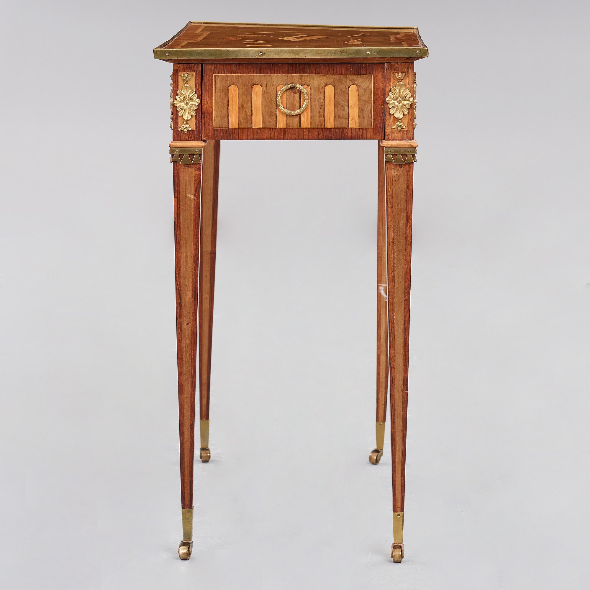 DAMARBETSBORD, i  Anders Lundelius art (mästare i Stockholm 1778-1823), gustavianskt.