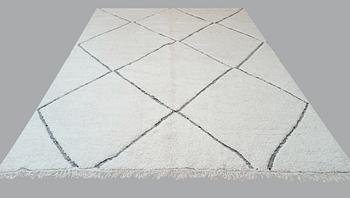 A carpet, Morocco, ca 360 x 255 cm.