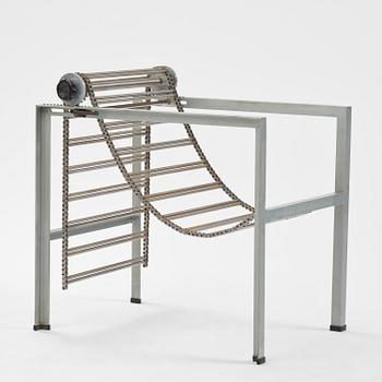 Paolo Pallucco, & Mireille Rivier, fåtölj, "Barba D'Argento", Pallucco, Italien, efter 1986.