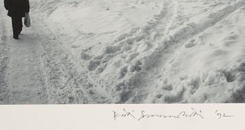 PENTTI SAMMALLAHTI, fotografi, silvergelatinfotografi, sign. a tergo, konstnärens avdrag 1992.