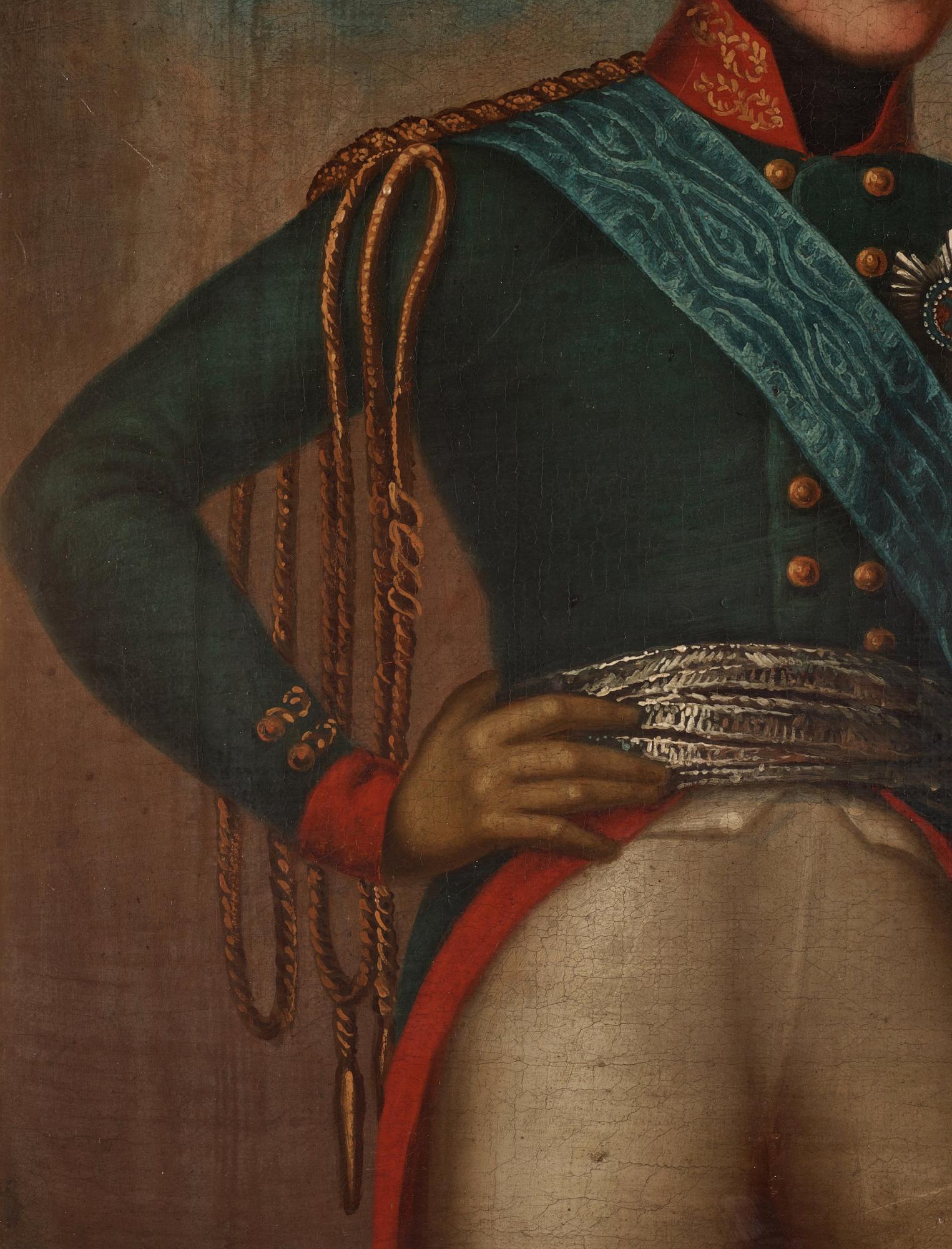 Stepan Semenovich Shchukin Hans krets, "Alexander I av Ryssland" (1777-1825).