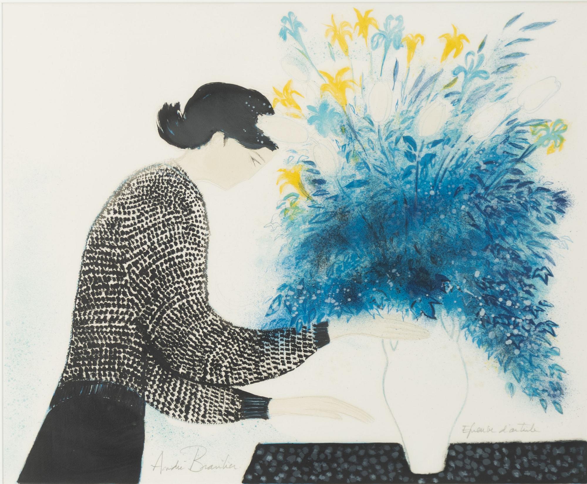 André Brasilier, By the Flower Vase.