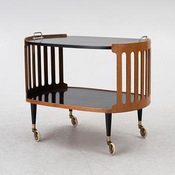 A 1950's serving trolley.