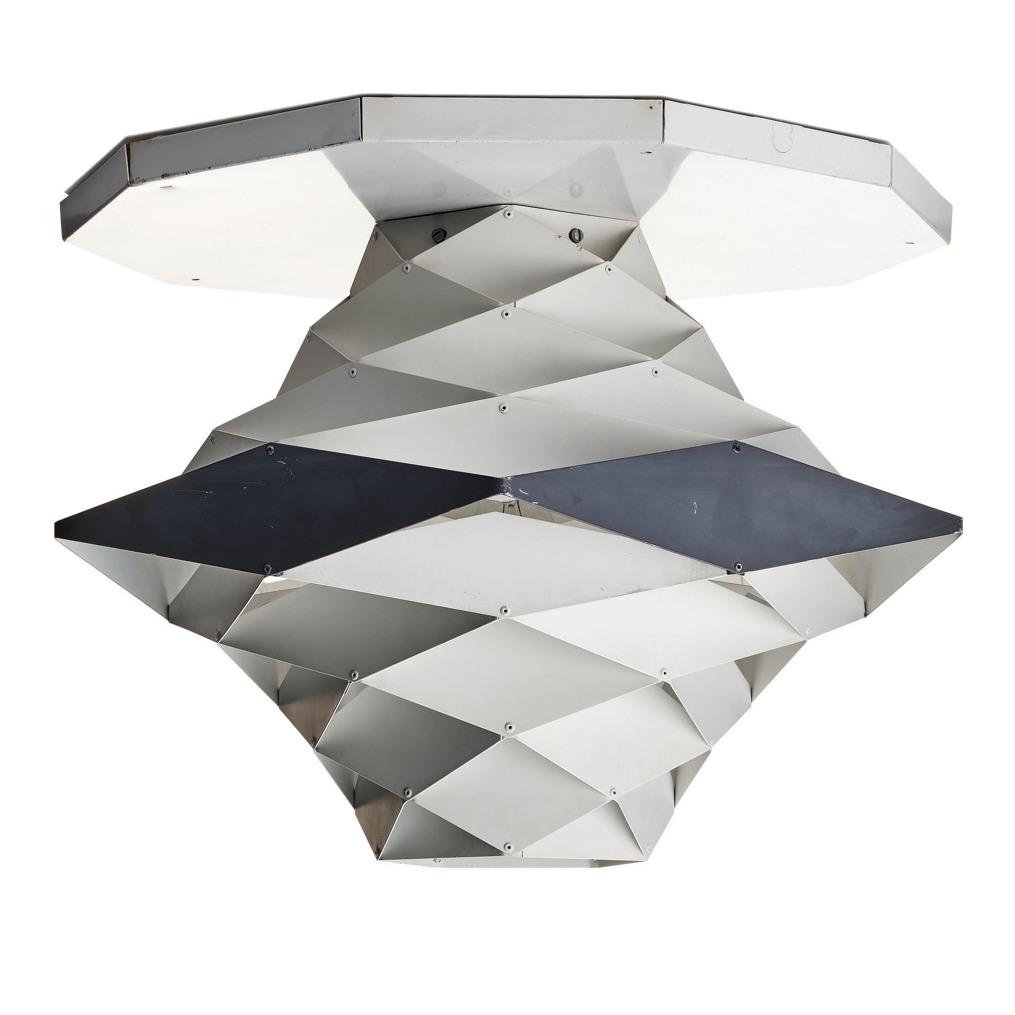 Preben Dal, a "Symphony" ceiling or table lamp, for Hans Følsgaard, Elektro HF Belysning, Denmark 1960's.