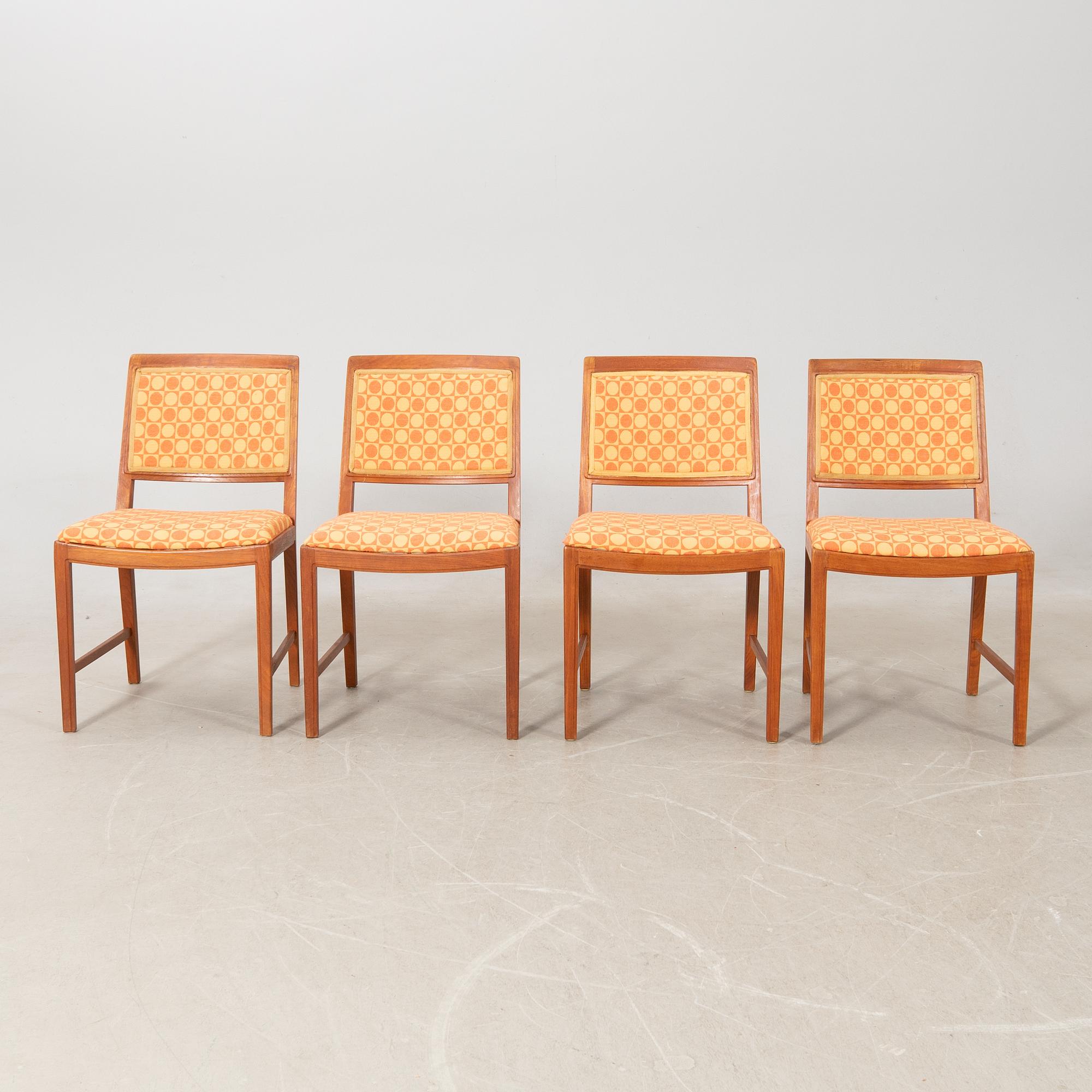 Bertil Fridhagen, dining group, "Diamant", 5 dlr, Bodafors, 1960s.