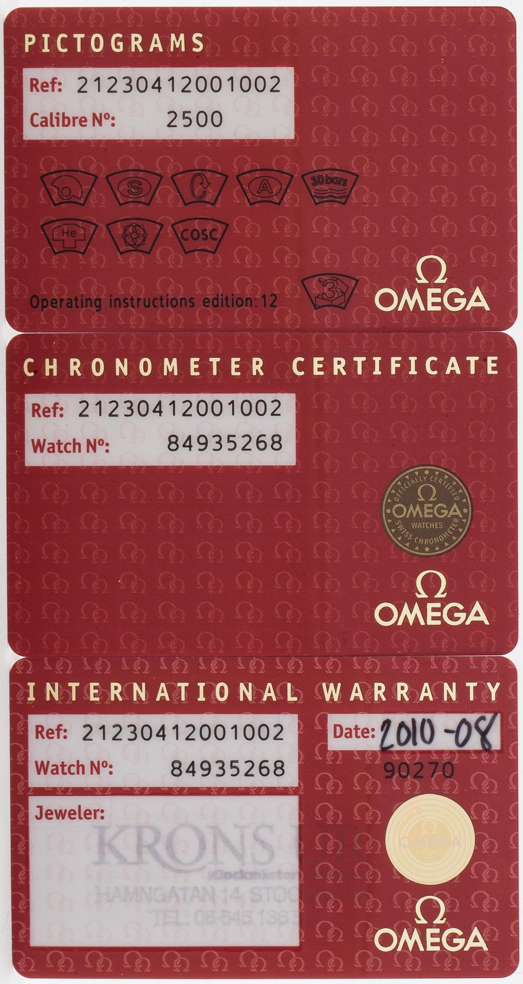 OMEGA, Seamaster Professional (300m/1000ft), Chronometer, armbandsur, 41 mm.